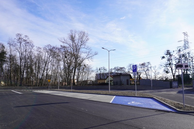 Ulice Fabryczną i Boczną połączyła nowa droga / fot. UM Żory 1