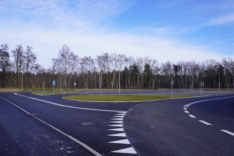 Ulice Fabryczną i Boczną połączyła nowa droga / fot. UM Żory 2