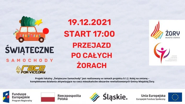 Świąteczne samochody przejadą przez Żory!