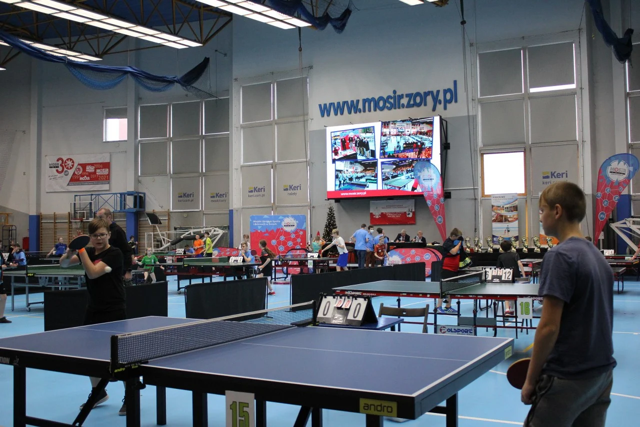 XXII Wigilijny Turniej Dzieci i Młodzieży w Tenisie Stołowym [FOTO]
