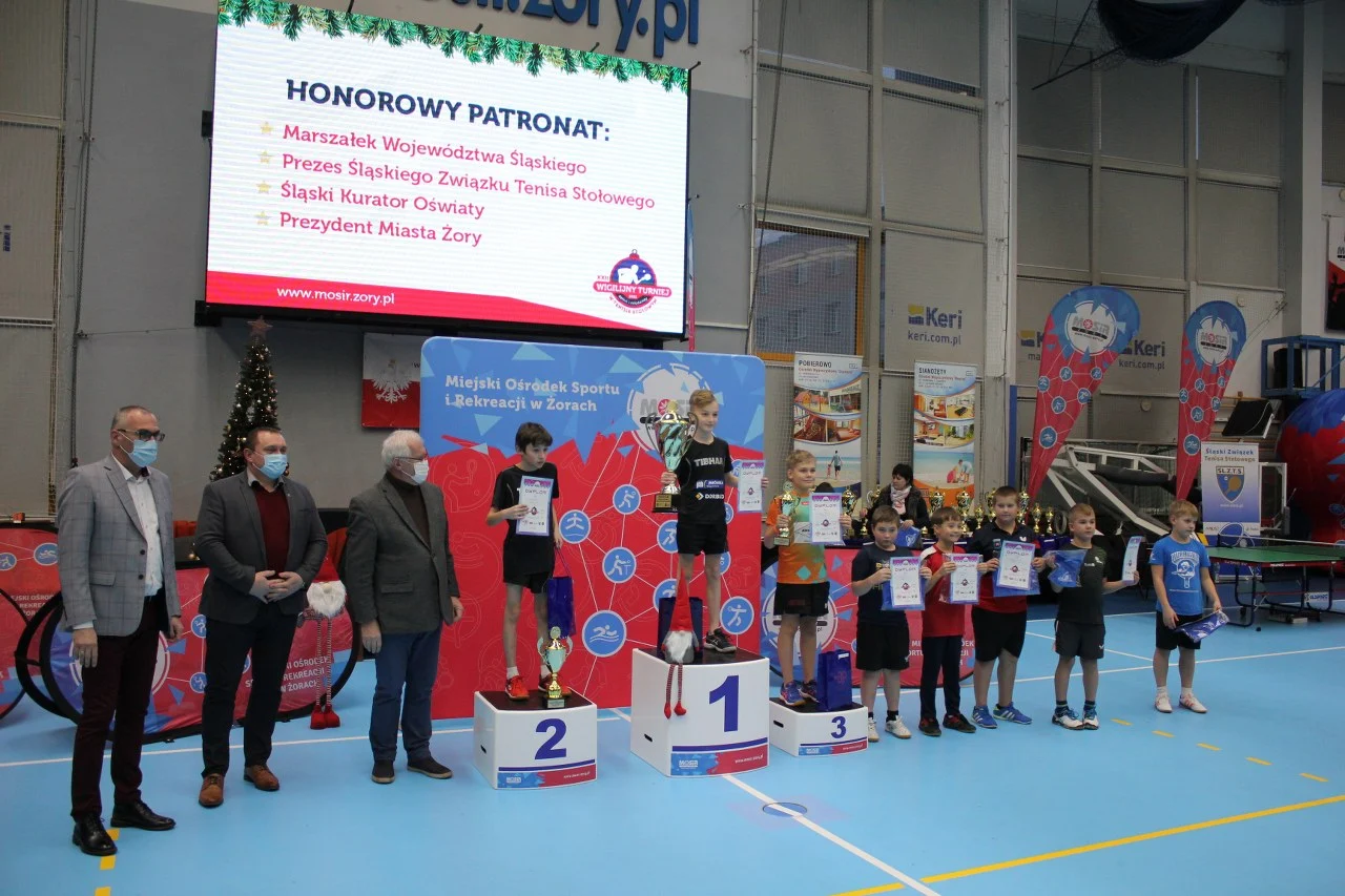 XXII Wigilijny Turniej Dzieci i Młodzieży w Tenisie Stołowym 10