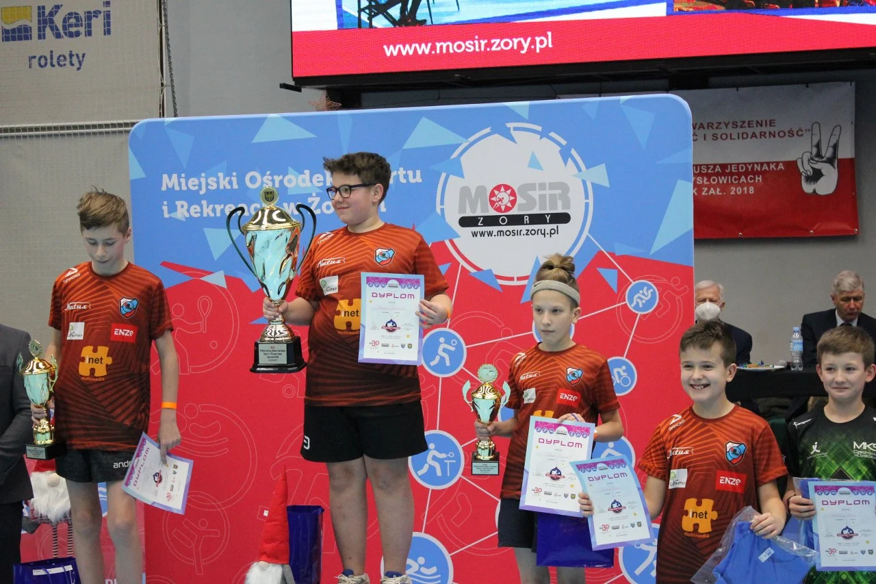 XXII Wigilijny Turniej Dzieci i Młodzieży w Tenisie Stołowym 13