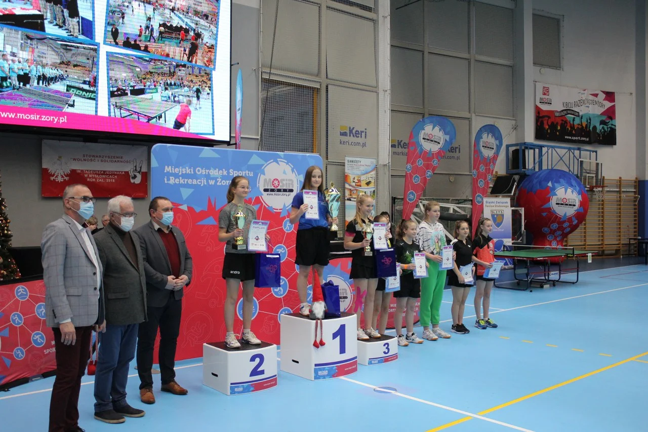 XXII Wigilijny Turniej Dzieci i Młodzieży w Tenisie Stołowym 14