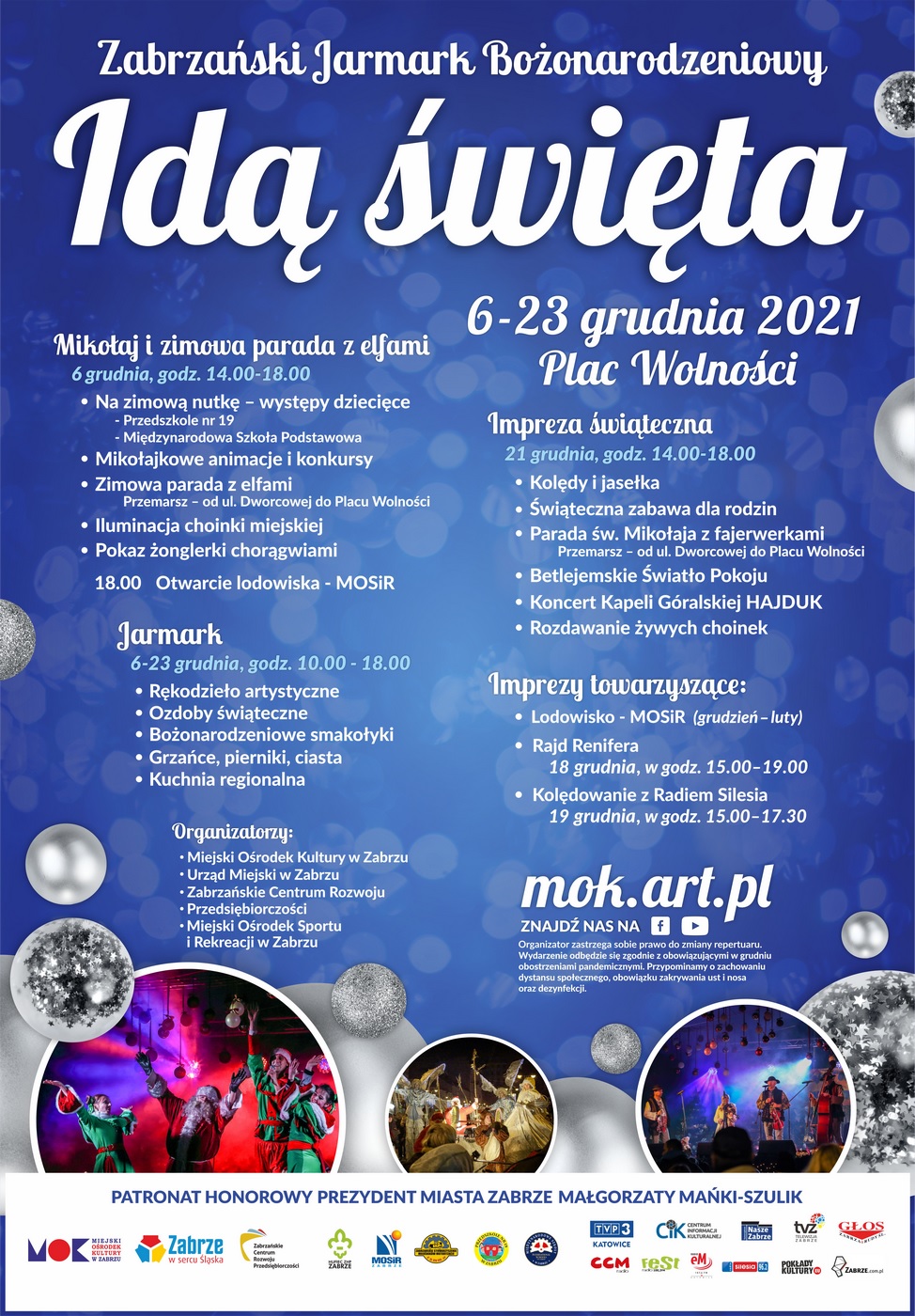 Już dziś – Zabrzański Jarmark Bożonarodzeniowy "Idą Święta"