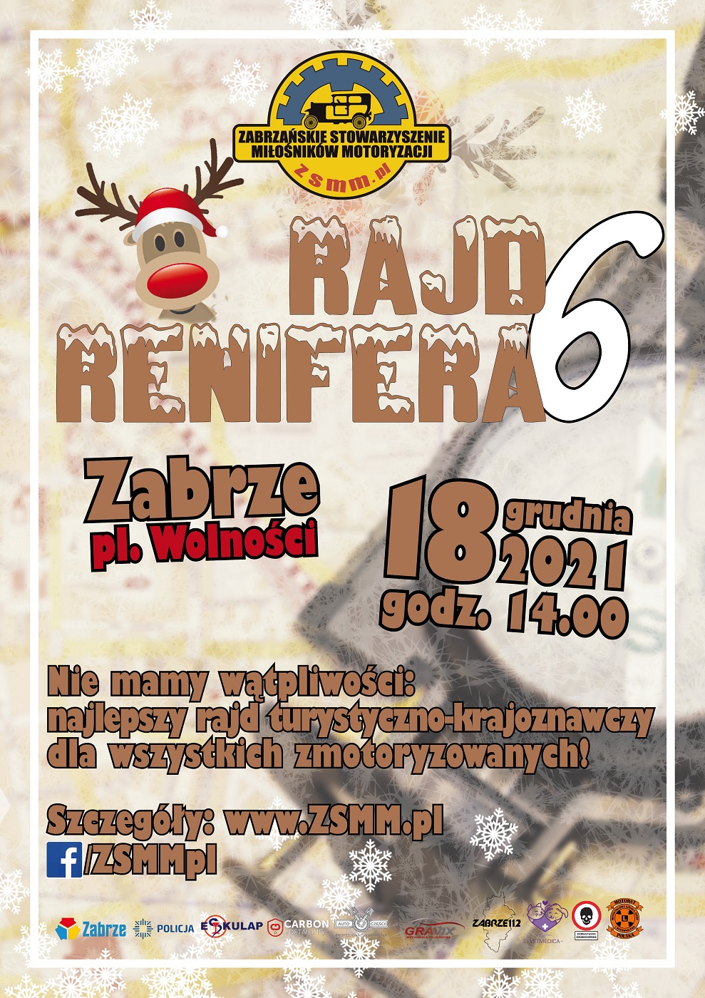 Już niedługo szósta edycja rajdu turystyczno-krajoznawczego "Rajd Renifera"