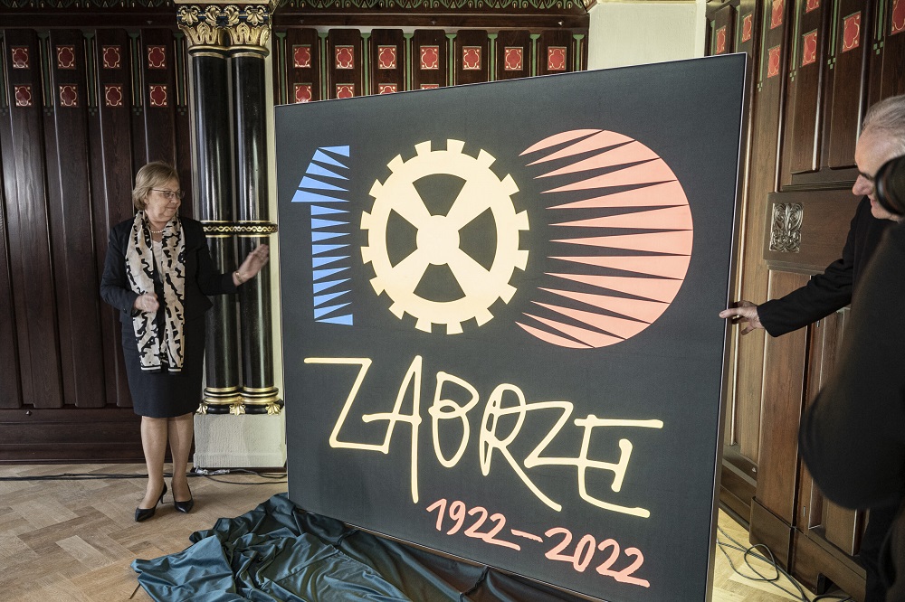 Zabrze ma nowe logo! Zaprojektowano je z okazji 100. rocznicy nadania praw miejskich