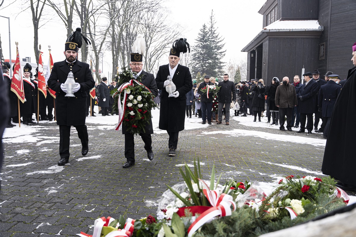 Zabrzańskie uroczystości upamiętniające 40. rocznicę wprowadzenia stanu wojennego [FOTO]
