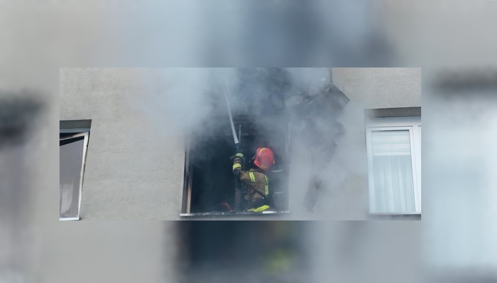 Zabrze: Pożar mieszkania przy ul. Olchowej