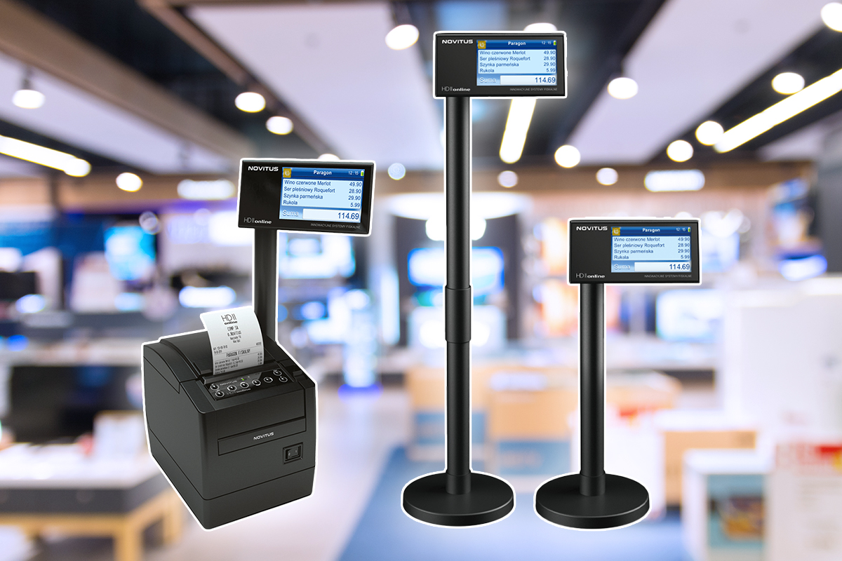 Stylowo i na najwyższych obrotach, czyli drukarka fiskalna Novitus HD II Online