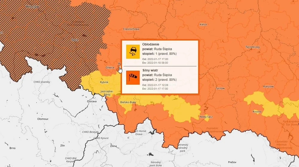 Załamanie pogody w Rudzie Śląskiej!