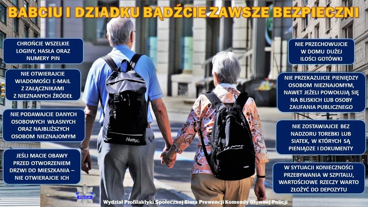 Dzień Babci i Dziadka - wspólnie zadbajmy o ich bezpieczeństwo