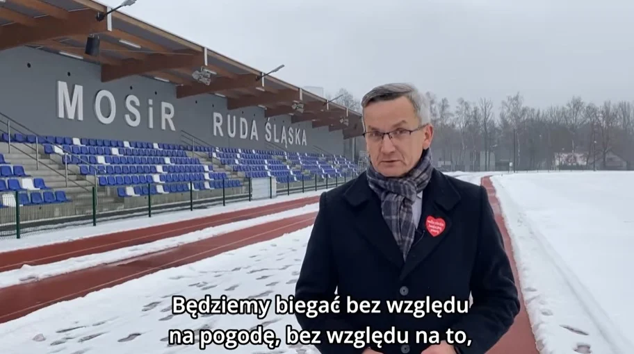 Podczas 30. finału WOŚP można wylicytować trening biegowy z wiceprezydentem Mejerem