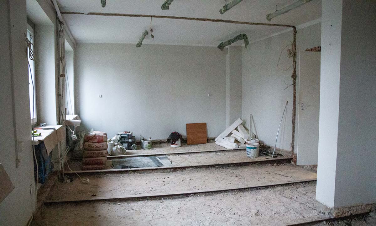 Trwa modernizacja budynku Urzędu Miejskiego w Pyskowicach