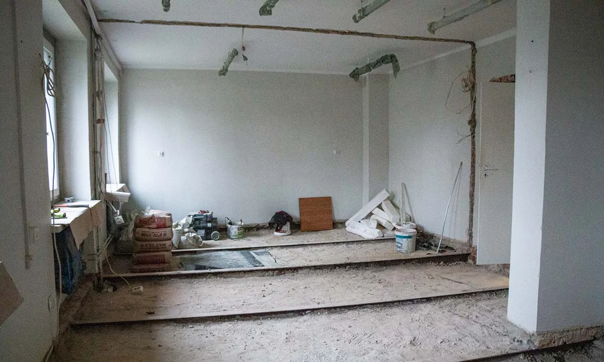 Trwa modernizacja budynku Urzędu Miejskiego w Pyskowicach