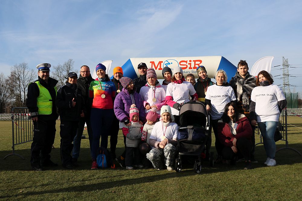 Biegali i maszerowali dla Olka