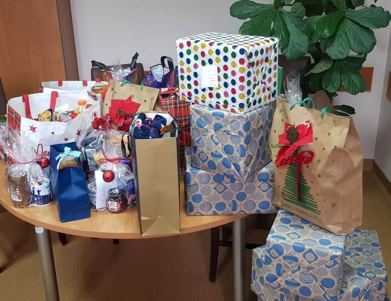 Podziękowanie za udział w akcji "Paczuszka dla staruszka"