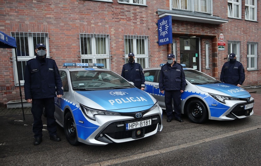 Nowe radiowozy w bytomskim garnizonie