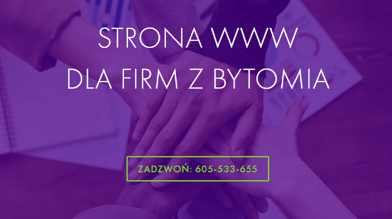 Strona www dla firm z Bytomia - jak strona zwiększa sprzedaż?