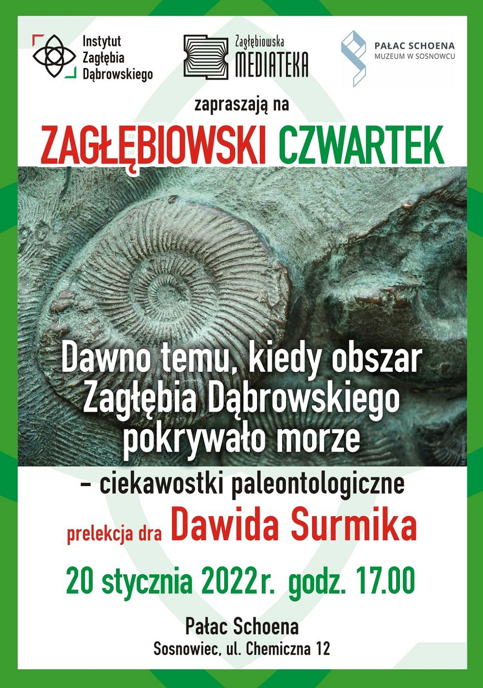 Ciekawostki paleontologiczne w ramach Zagłębiowskiego Czwartku