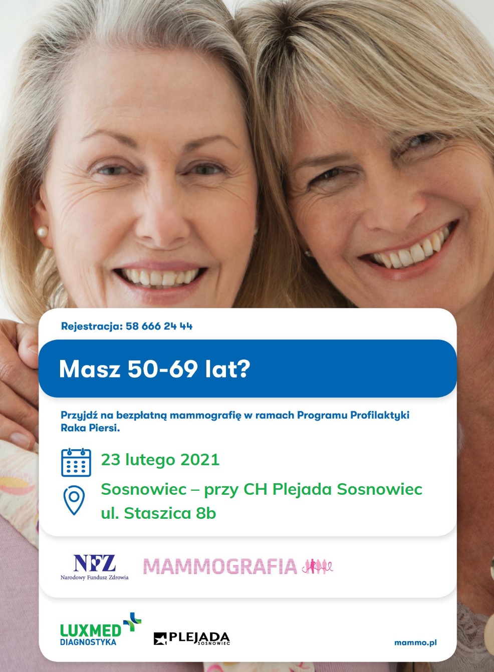 Bezpłatne badania w mobilnej pracowni mammograficznej LUX MED