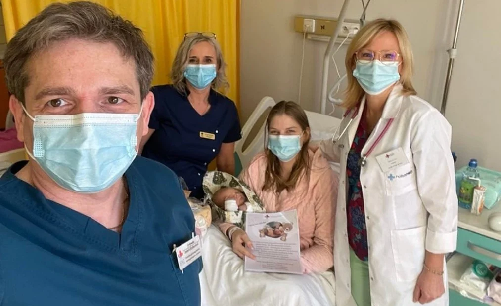 Leoś z Mikołowa oficjalnie pierwszym dzieckiem urodzonym w Polsce w 2022 roku!