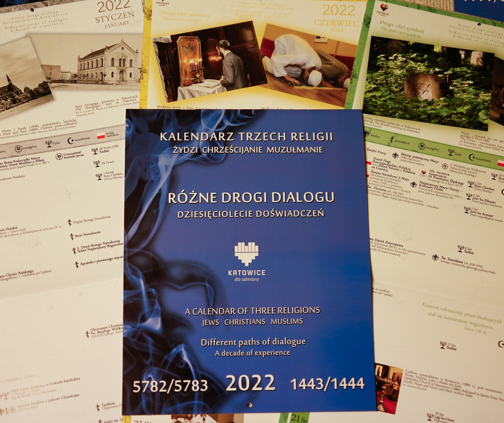 Już dziesiąty raz Katowice wydały "Kalendarz Trzech Religii"