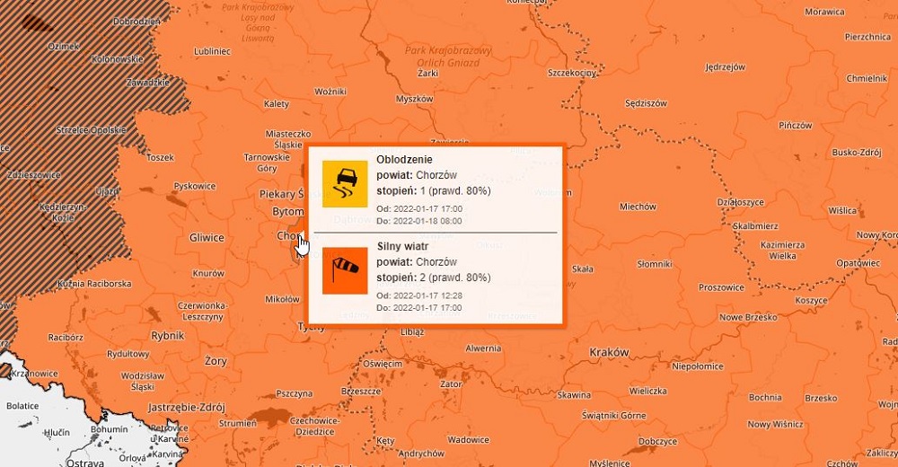 Załamanie pogody w Chorzowie!