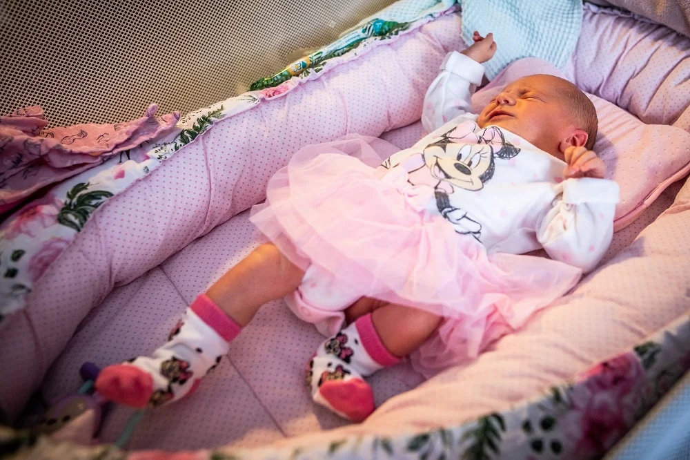 Mała Pola - to pierwsza mieszkanka Świętochłowic, która przyszła na świat w 2022 roku