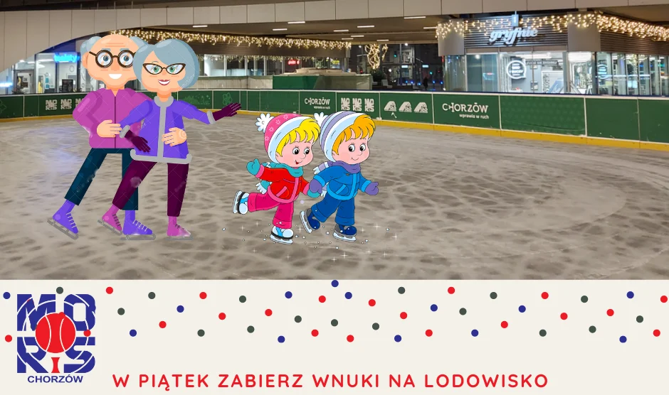 Promocja na Dzień Babci i Dziadka. Bilet wstępu na chorzowskie lodowiska za złotówkę!