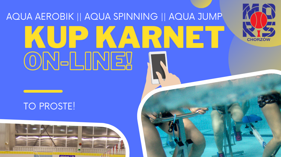 Innowacja w MORiS-ie. Karnety na zajęcia będzie można kupić online!