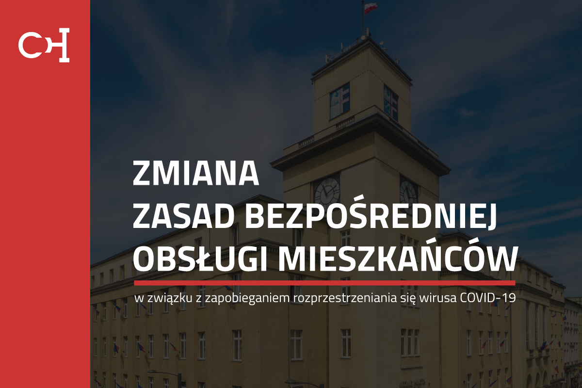 UM Chorzów: Zmiany w obsłudze mieszkańców
