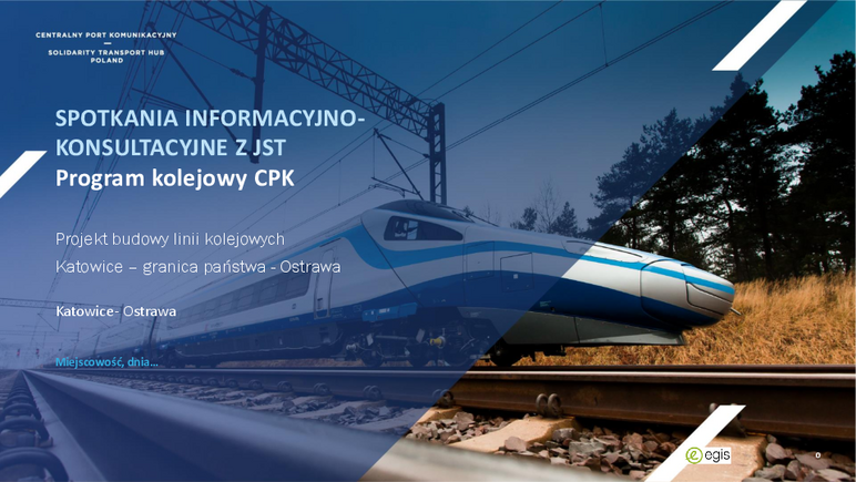 Przełożono spotkanie konsultacyjne, dotyczące przebiegu linii kolejowej CPK przez Żory!