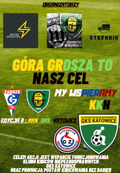 "Góra grosza" na rzecz niepełnosprawnych kibiców. Trwa akcja stowarzyszenia MocnoSpołeczni