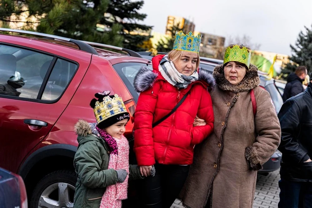 Samochodowy Orszak Trzech Króli w Zabrzu [FOTO]