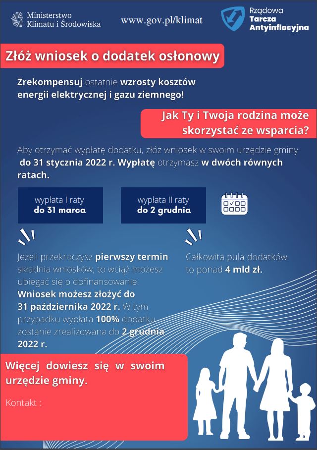 Trwa nabór wniosków o dodatek osłonowy. Jak złożyć wiosek?