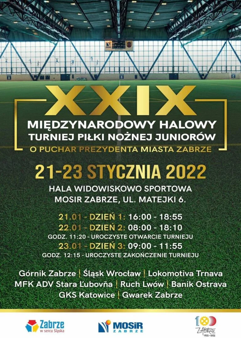 XXIX Międzynarodowy Halowy Turniej Piłki Nożnej o Puchar Prezydenta Miasta Zabrze