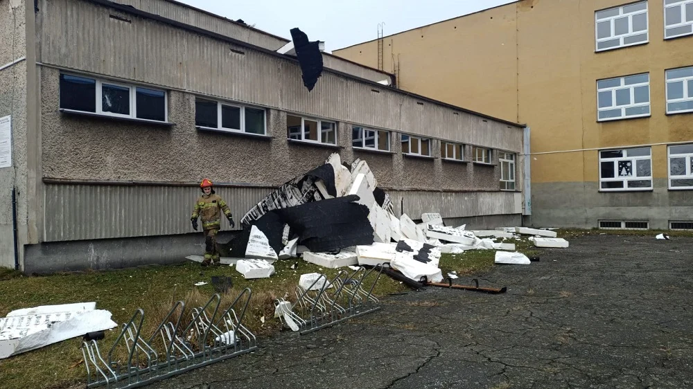 Ponad 50 interwencji po przejściu wichury w Zabrzu