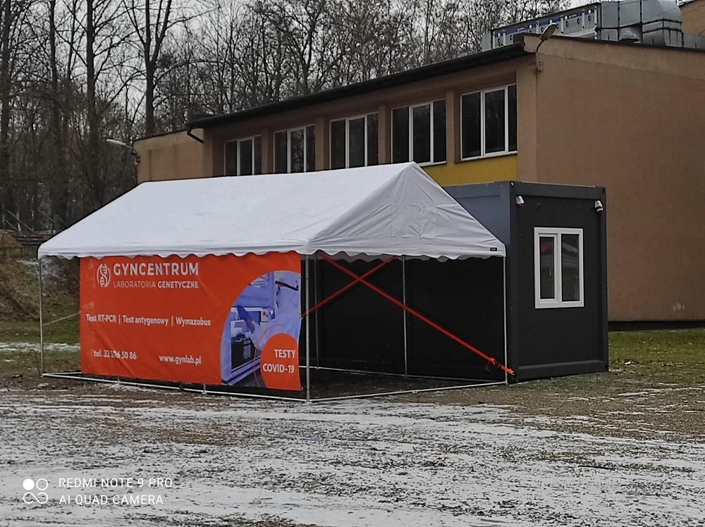 W Rudzie Śląskiej uruchomiony został trzeci punkt pobierania wymazów