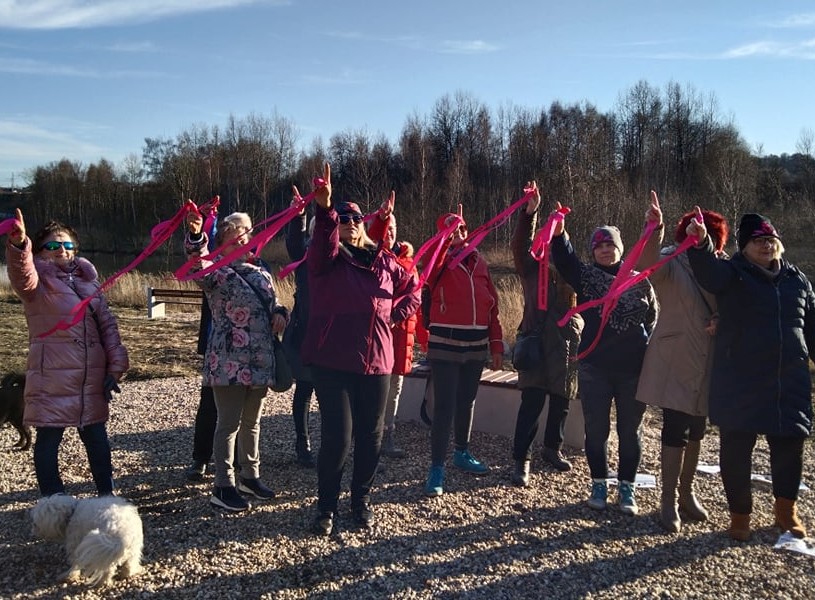 Rudzianki tańczyły przeciwko przemocy w ramach akcji One Bilion Rising