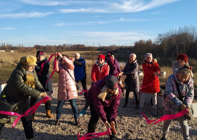 Rudzianki tańczyły przeciwko przemocy w ramach akcji One Bilion Rising