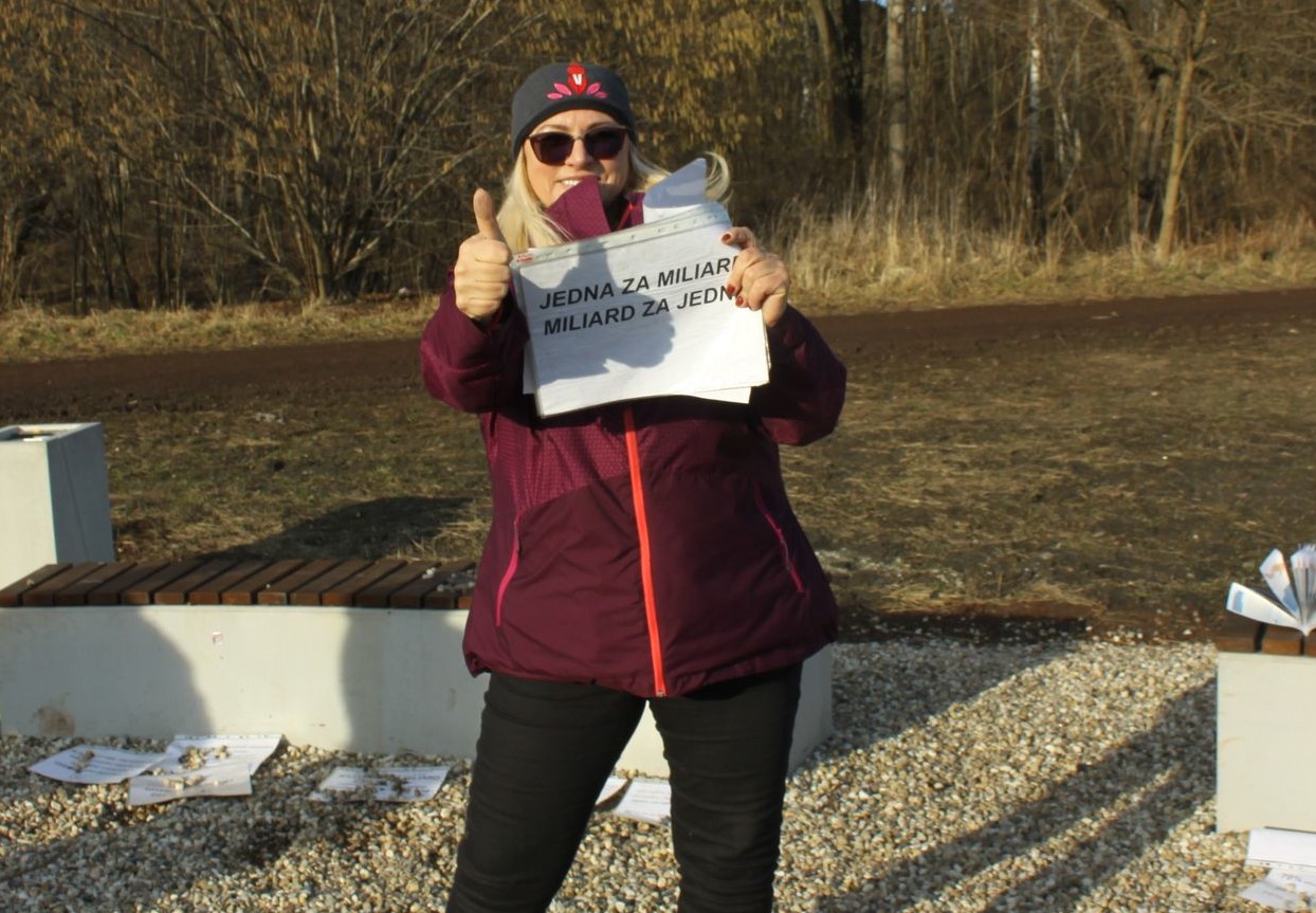 Rudzianki tańczyły przeciwko przemocy w ramach akcji One Bilion Rising