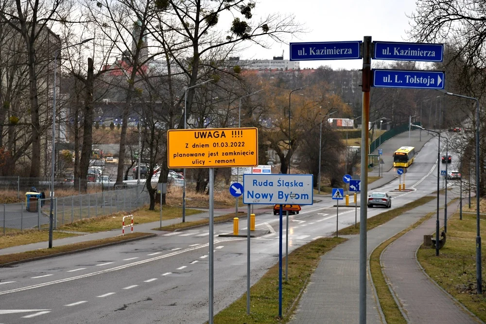 1 marca ulica Czarnoleśna zostanie zamknięta dla ruchu pojazdów osobowych