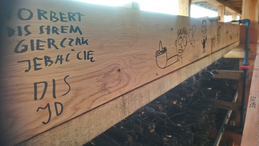 Tężnia w Bykowinie nie została jeszcze uruchomiona, a już jest zniszczona