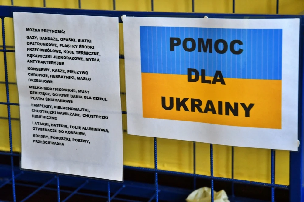 Ruda Śląska solidarna z Ukrainą. Zbiórki w całym mieście [ZDJĘCIA]