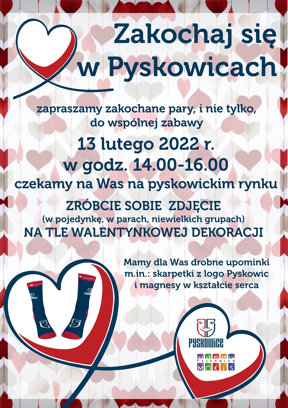 Zakochaj się w Pyskowicach i odwiedź rynek w walentynki