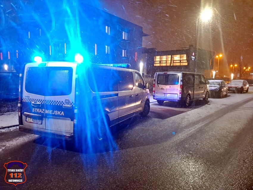 Ujęcie nietrzeźwego kierującego przez patrol Straży Miejskiej