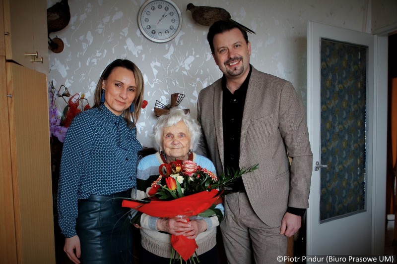 Z wizytą u Jubilatki. Stulecie urodzin pani Doroty Marschall