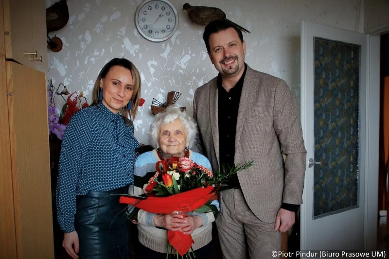 Z wizytą u Jubilatki. Stulecie urodzin pani Doroty Marschall