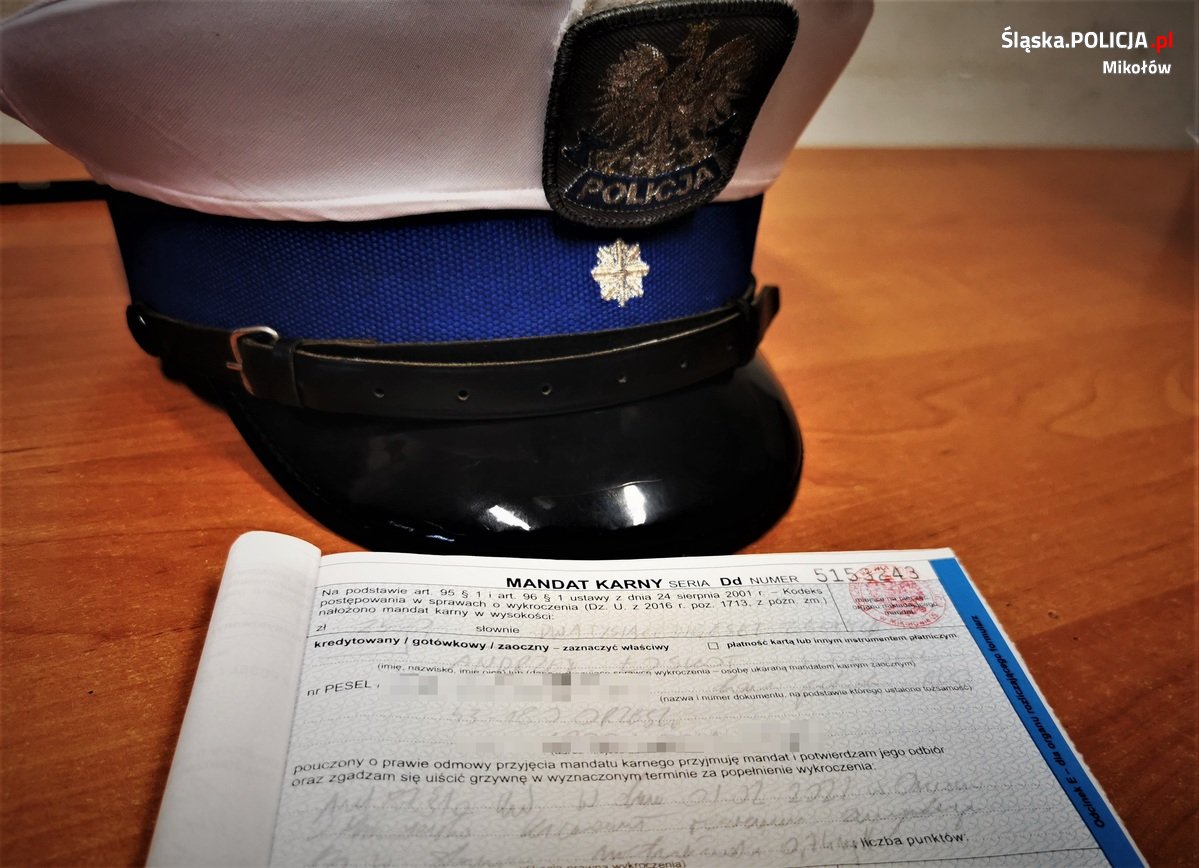 2500 złotych mandatu dla pijanego rowerzysty