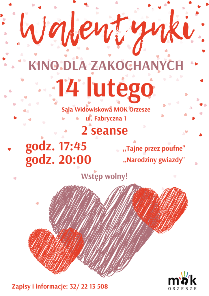 Walentynki 2022 w MOK. Kino dla zakochanych